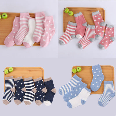 Cotton Tube Kids Socks