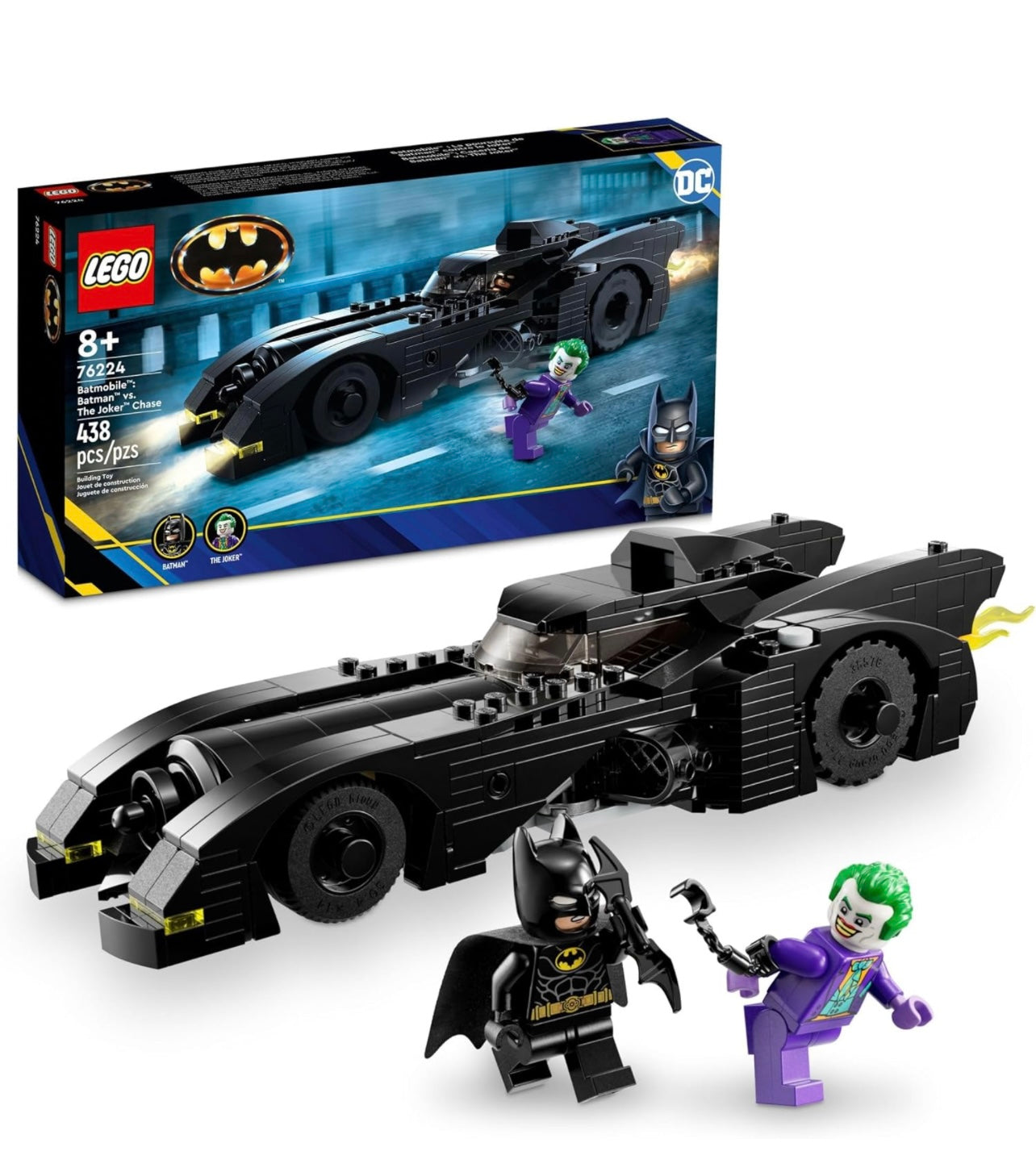 LEGO DC Batmobile: Batman vs The Joker Chase Building Set