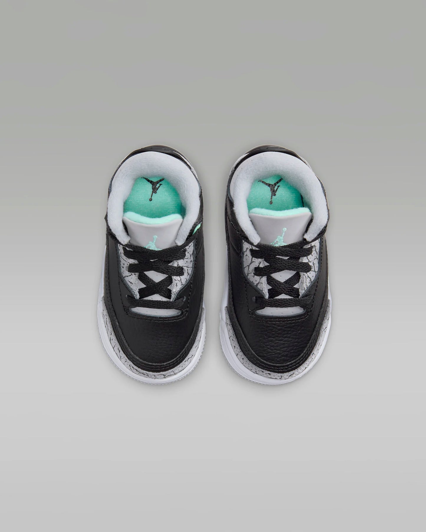 Jordan 3s “GREEN GLOW” Toddlers