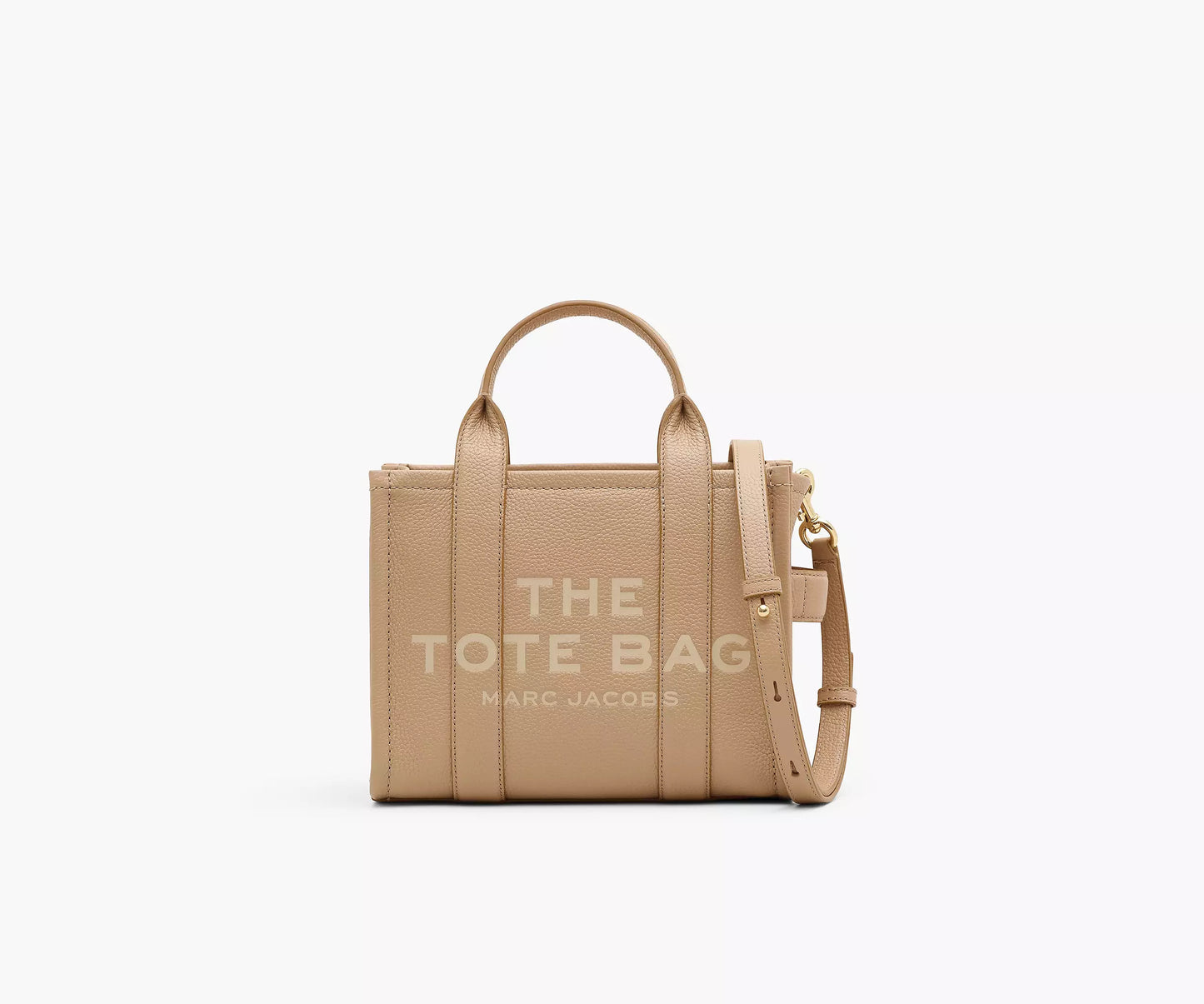 The leather small tote bag