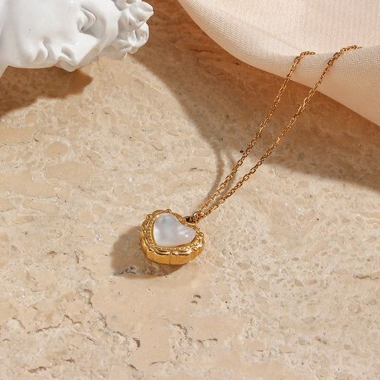 Necklace with Heart Pendant