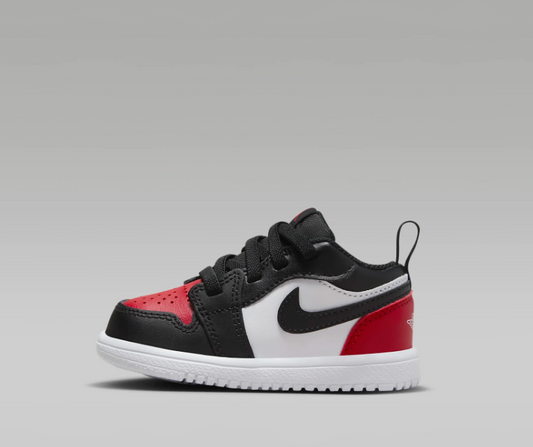 Jordan 1 Low Alt Baby in White/Varsity Red/White/Black