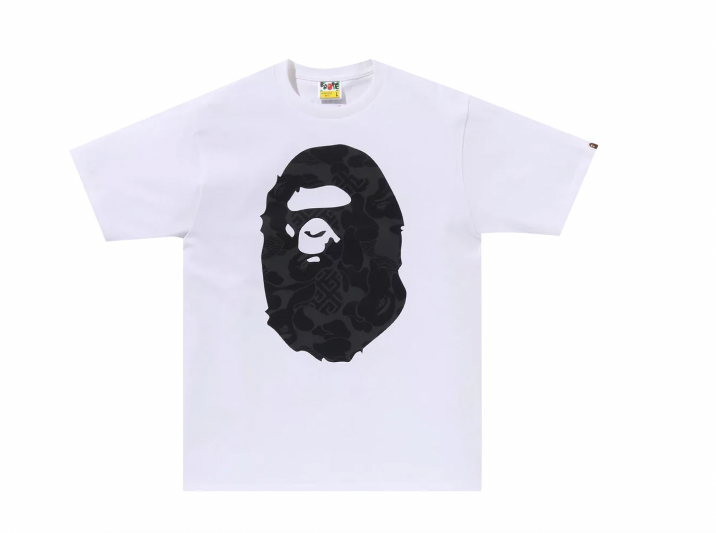 BAPE Asia Camo Big Ape Head Tee ‘White’