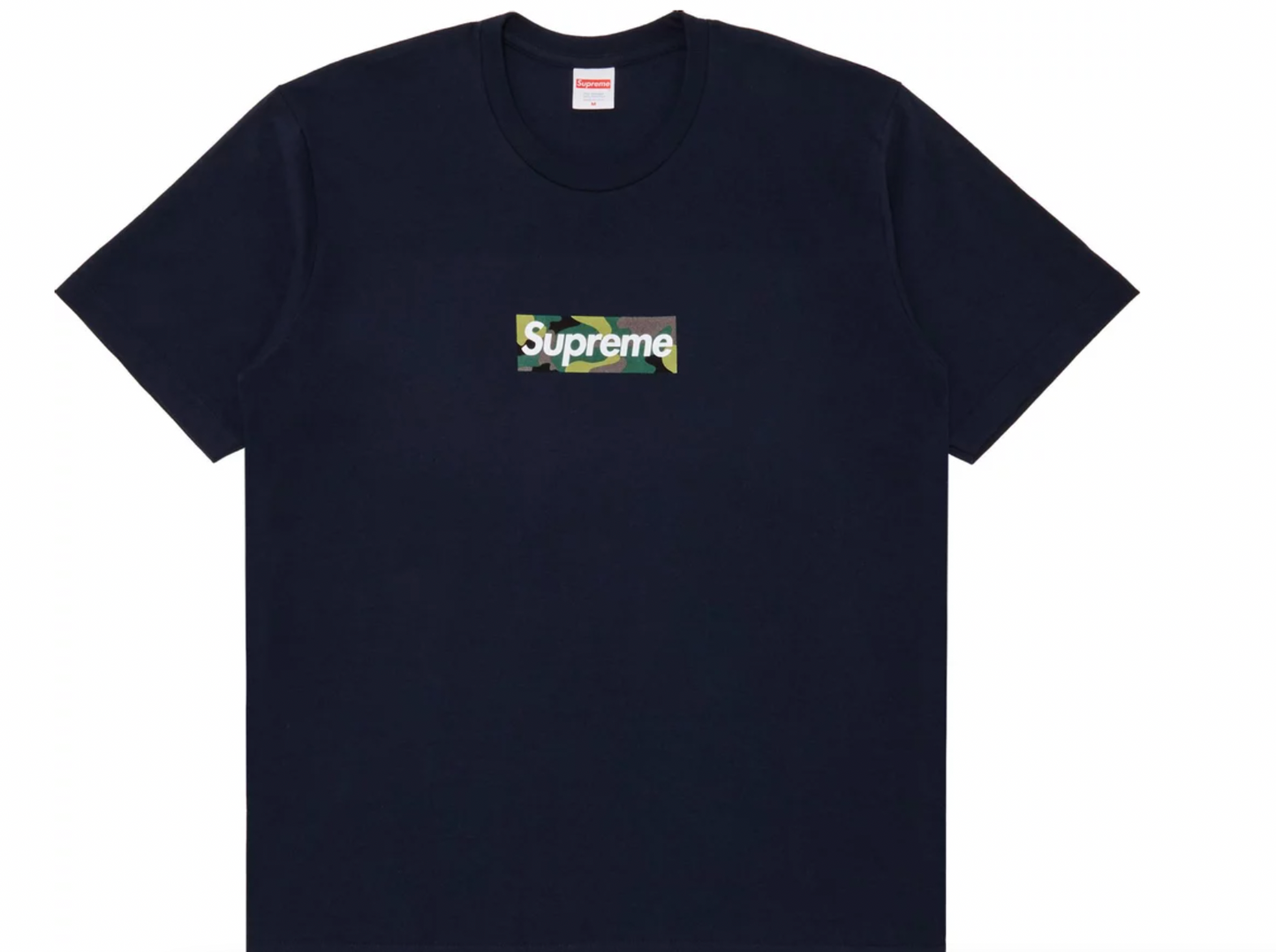 SUPREME Box Logo Tee ‘Navy’