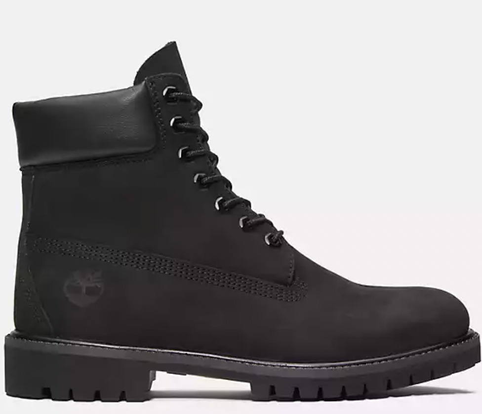 Black Nubuck’ 6”Waterproof Boot