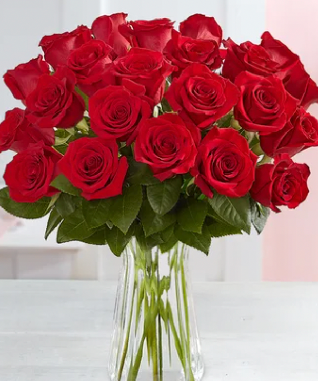 Two Dozen Red Roses