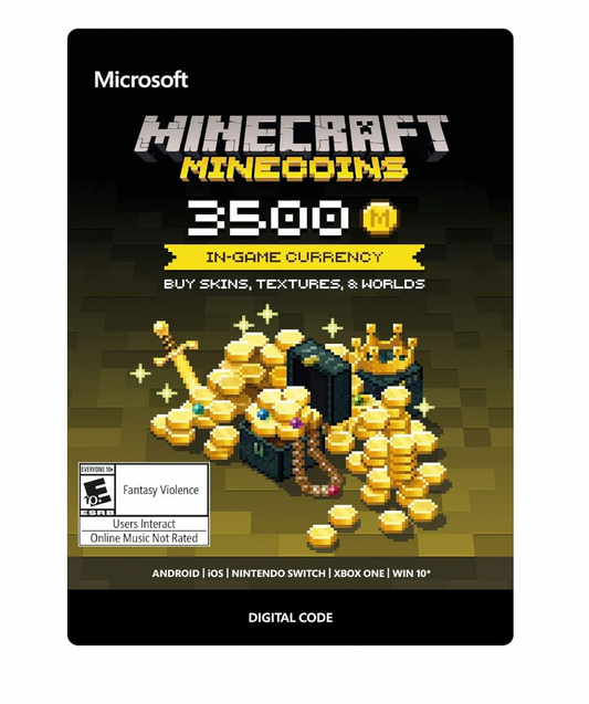 Minecraft: Minecoins Pack: 3500 Coins [Digital Code]