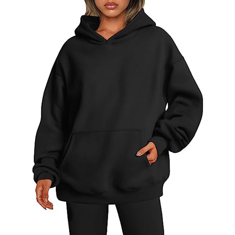 Women's Autumn Thick Hooded Sweater