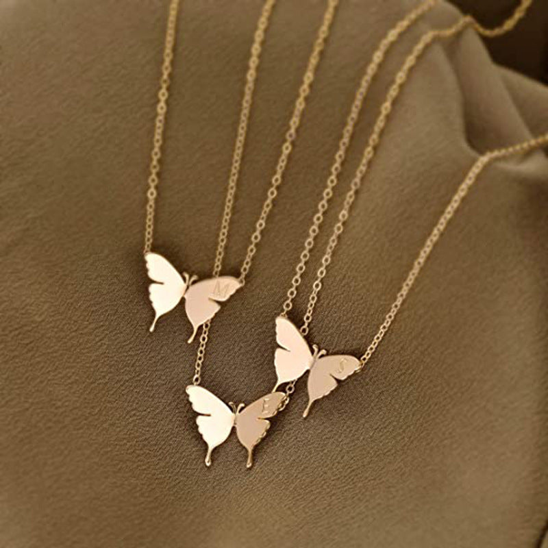 Butterfly Pendant Necklace