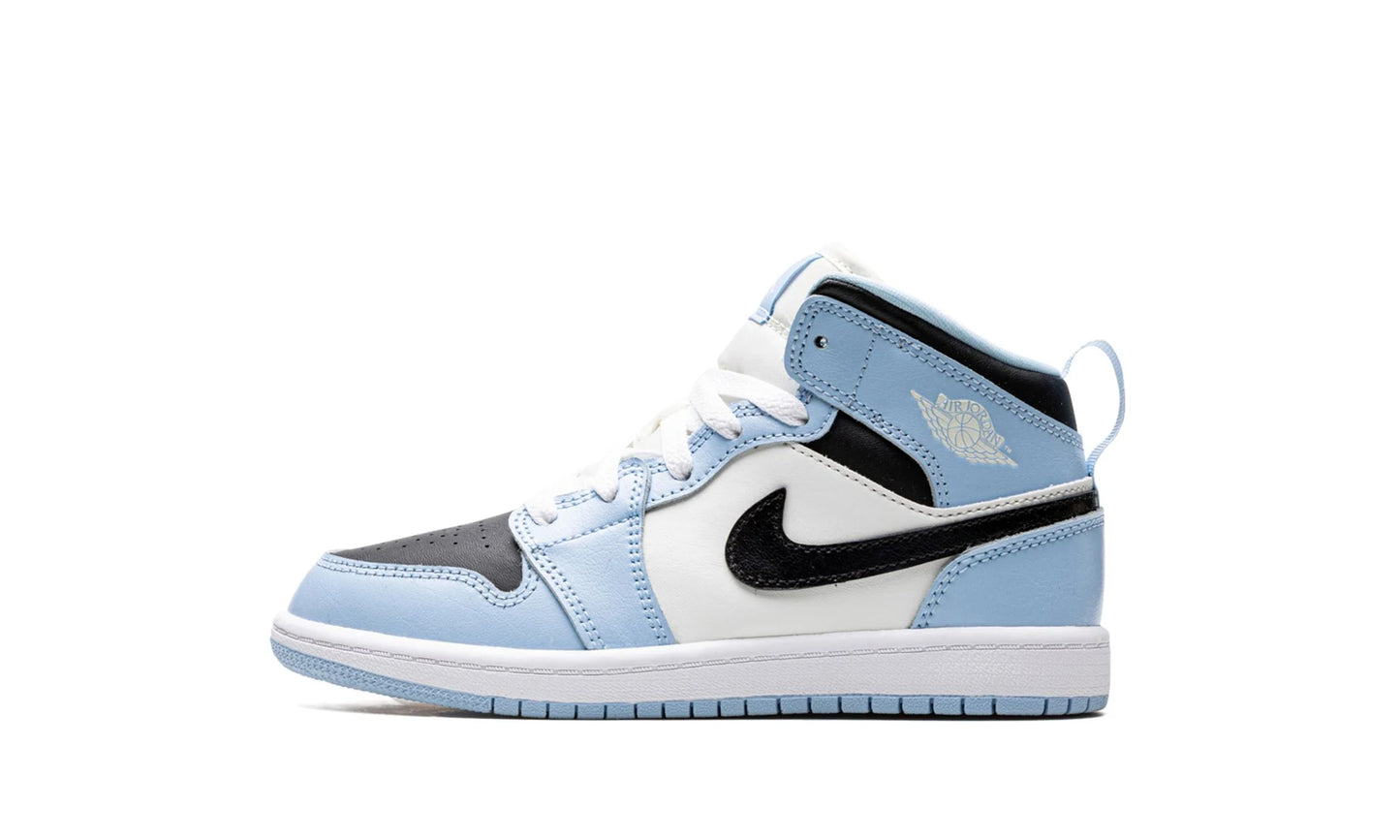 ICE BLUE AIR JORDAN 1 MID PS