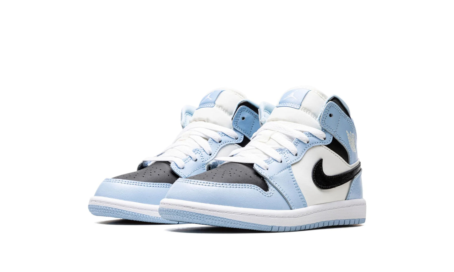 ICE BLUE AIR JORDAN 1 MID PS