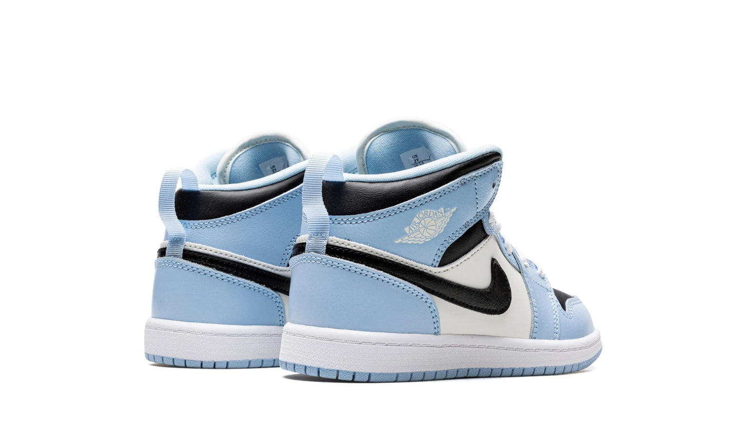 ICE BLUE AIR JORDAN 1 MID PS